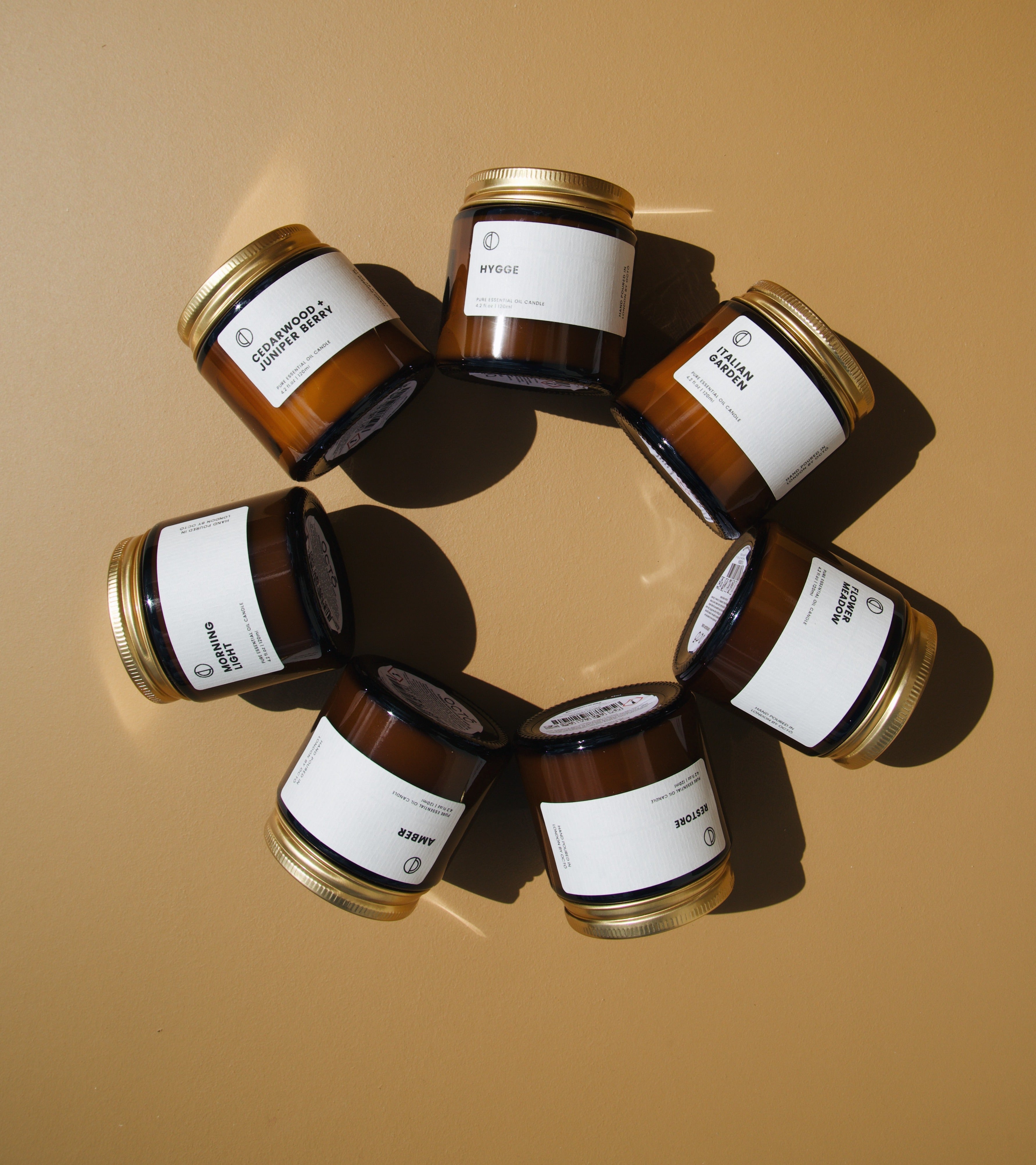 Golden Hour (Mandarin + Patchouli + Ylang Ylang) | Amber Jar Candle