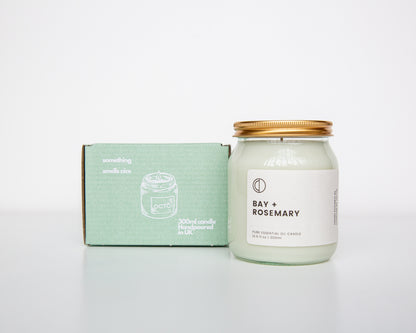 Bay + Rosemary 300ml candle