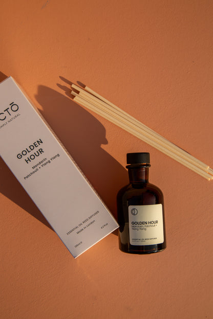 Golden Hour (Mandarin + Patchouli + Ylang Ylang) | Reed Diffuser