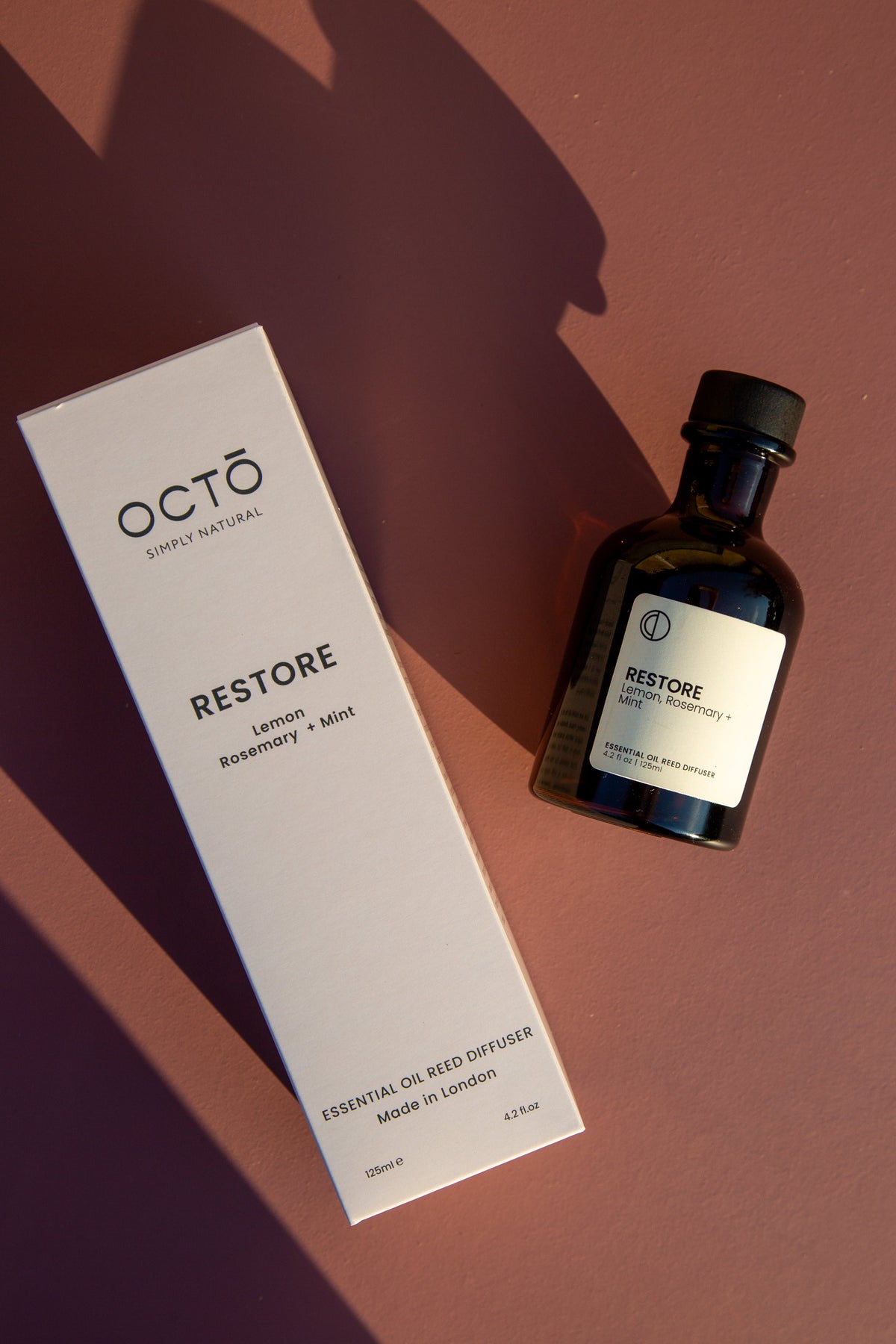 Restore Reed Diffuser Restore (Lemon + Rosemary + Mint) | Reed Diffuser – Octo London