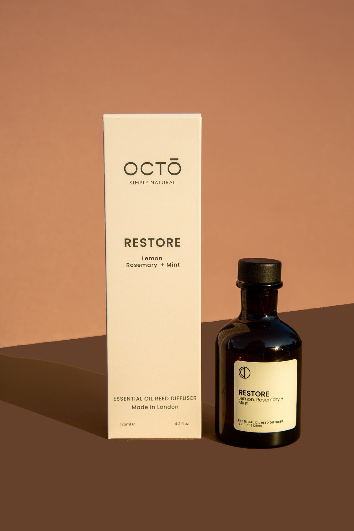 Restore Reed Diffuser Restore (Lemon + Rosemary + Mint) | Reed Diffuser – Octo London