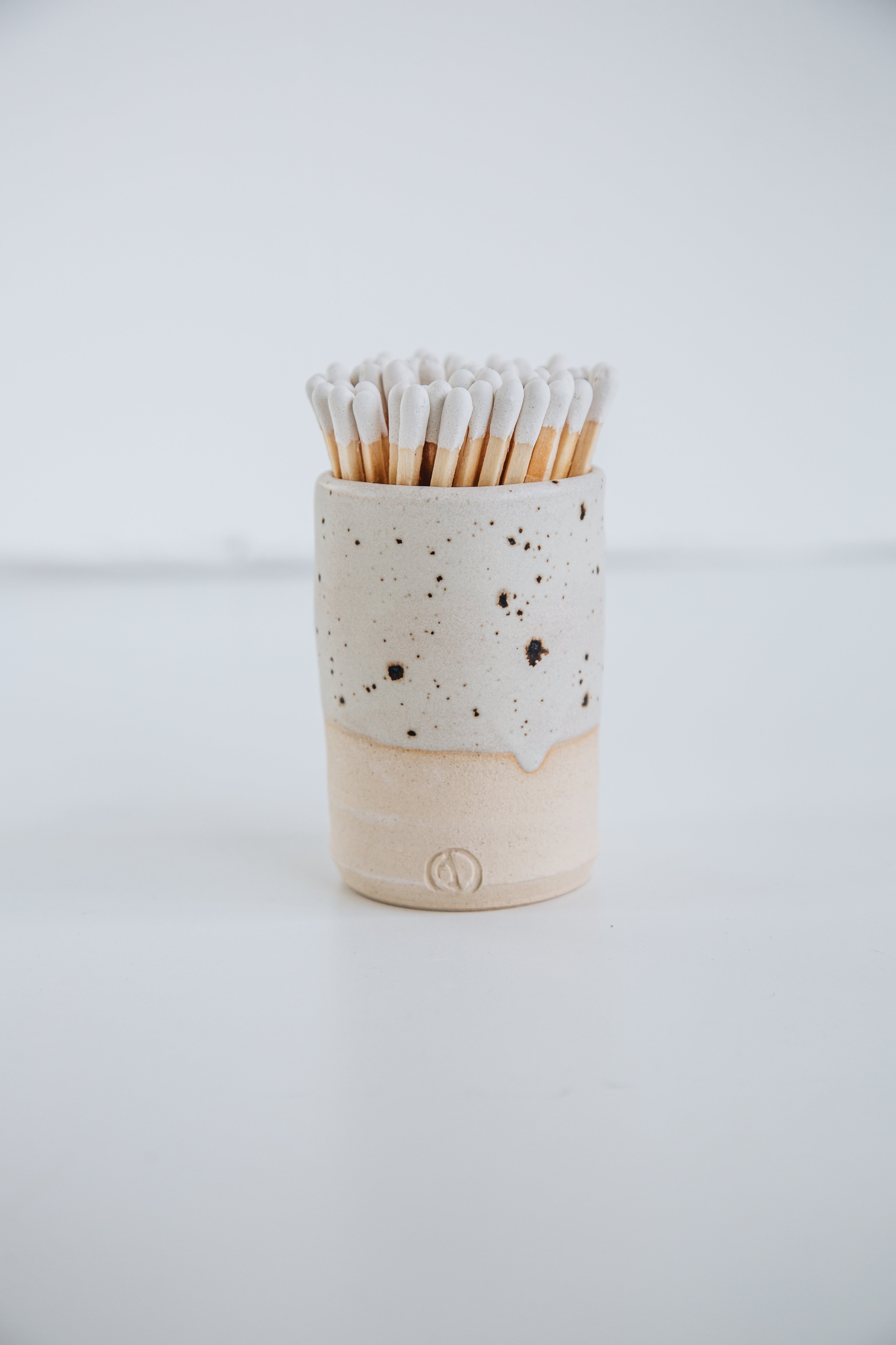Ceramic Match Pot | Handmade | OCTŌ x Heath &amp; Sea