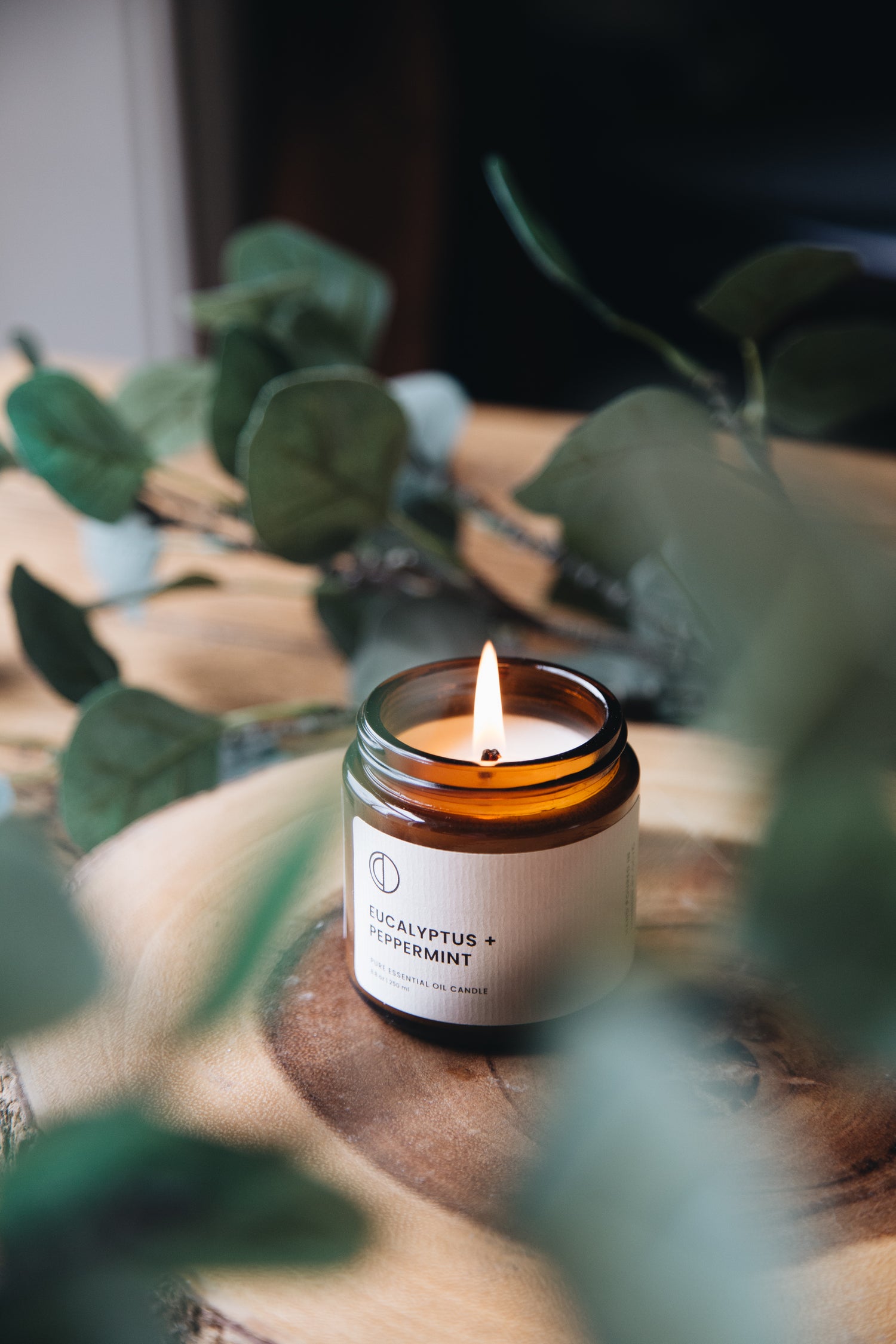 Eucalyptus + Peppermint candle