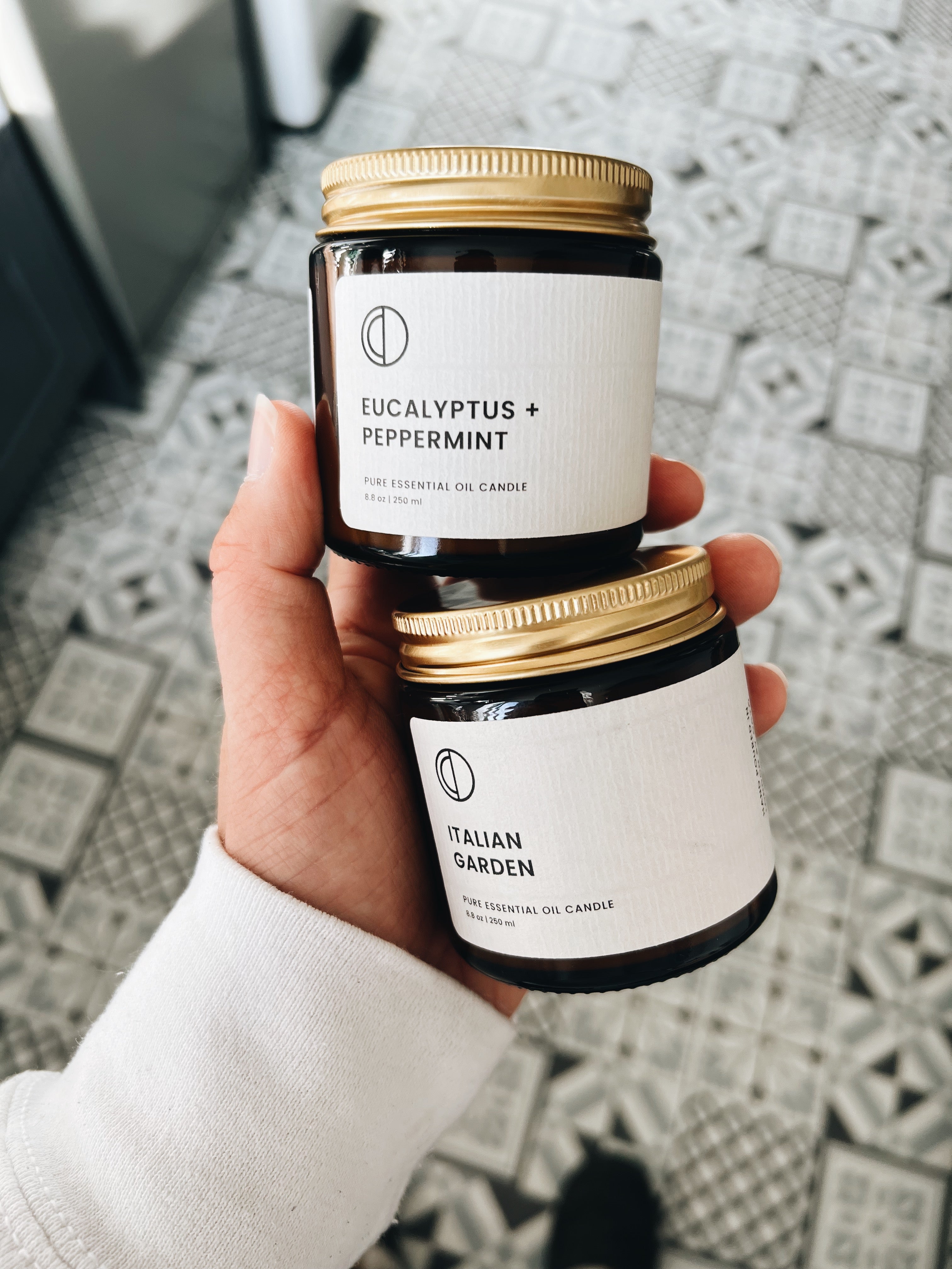 Eucalyptus + Peppermint candle